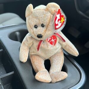 Ty Classic Tan Bear Plush Toy